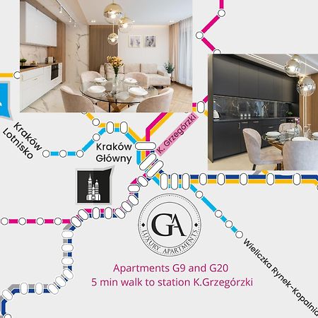 Ga Luxury Apartments G20 Krasków Eksteriør bilde